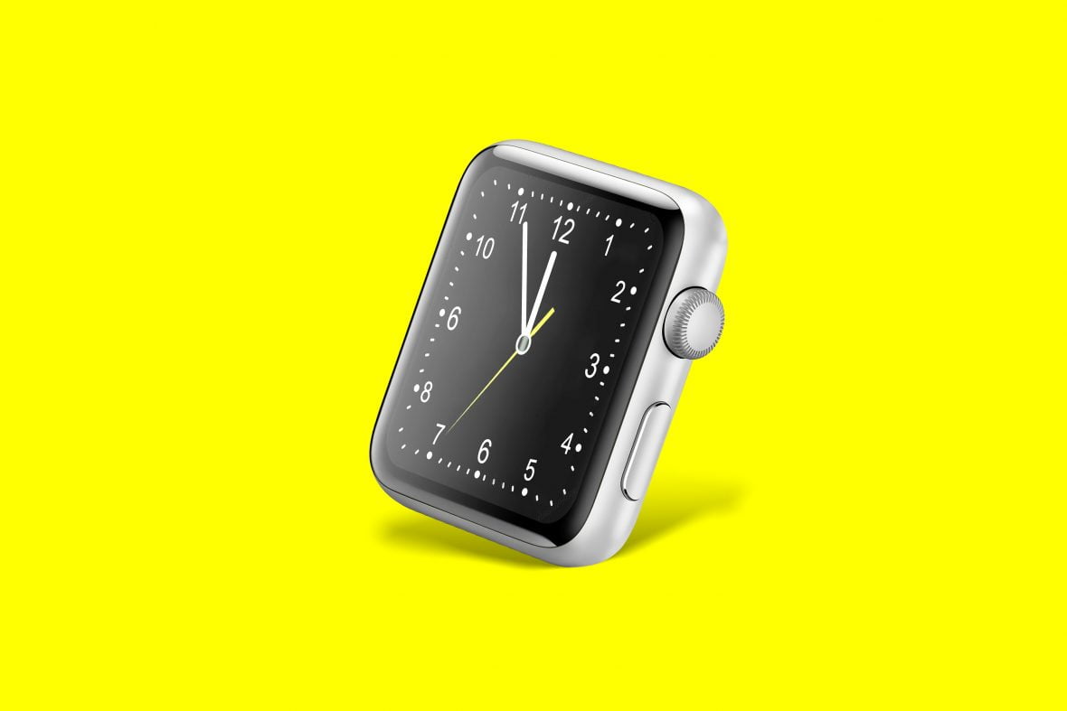 Smart Watch Face Mockup Free Download