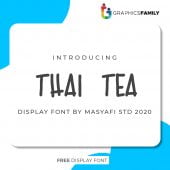 Thai Tea Free Font