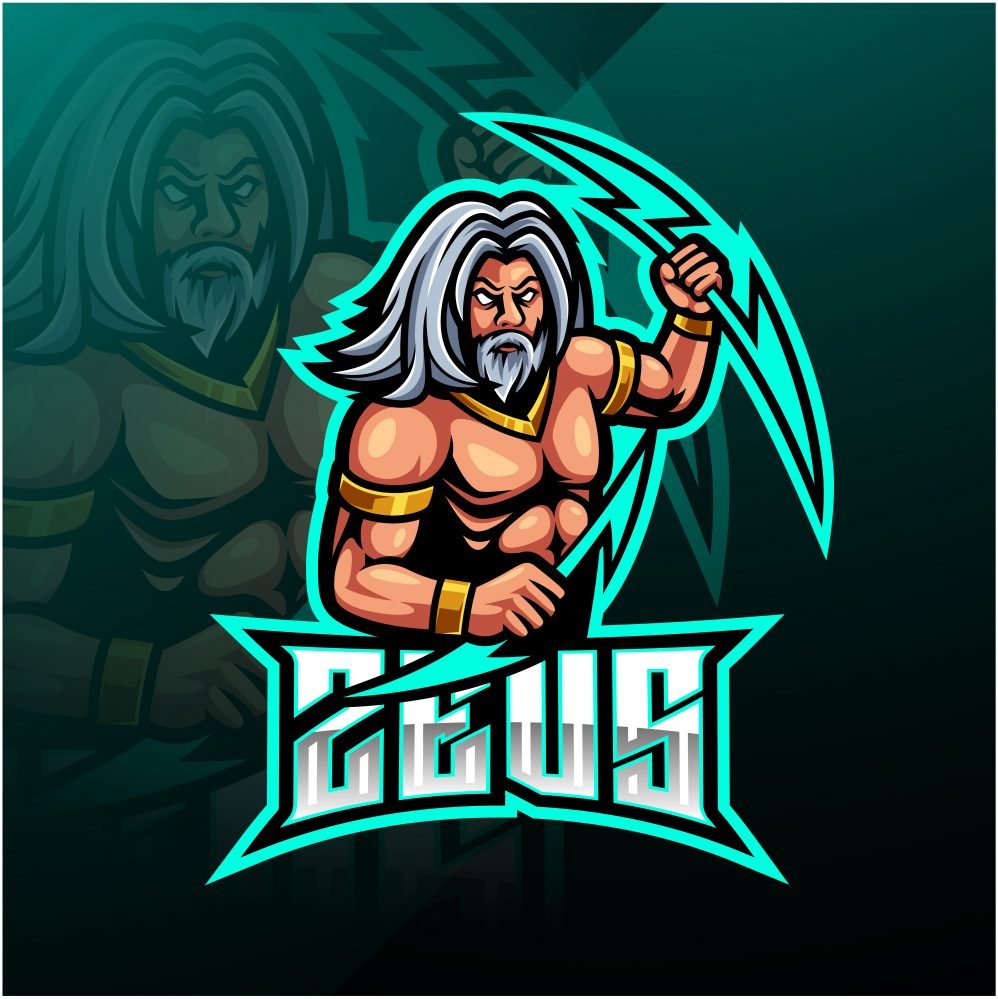 Zeus Esports Mascot Logo