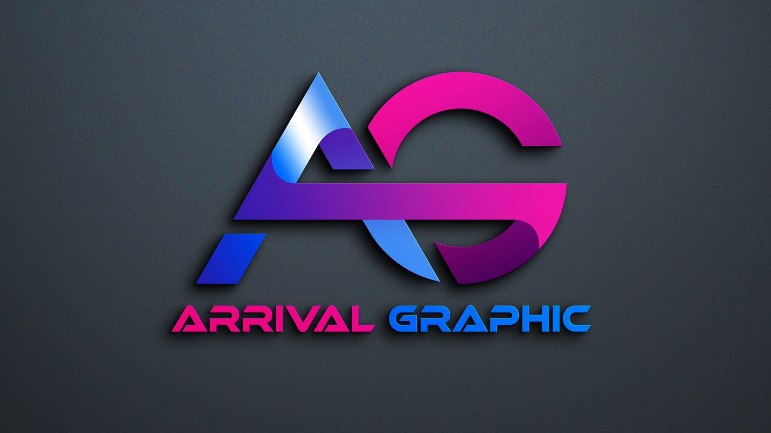 AG Letters Logo Template