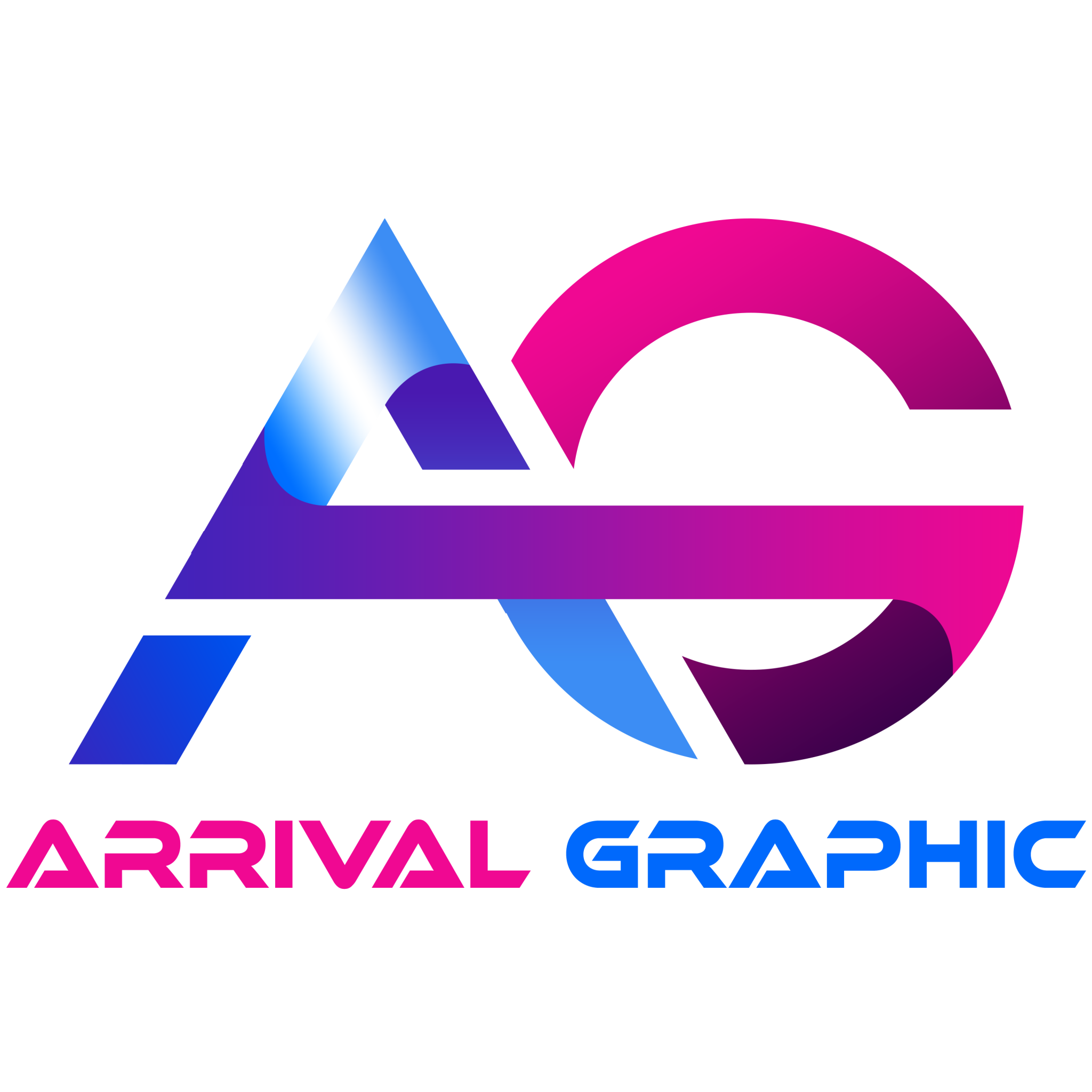 AG Letters Logo Design PSD – GraphicsFamily