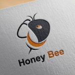 Bee Logo Template Design