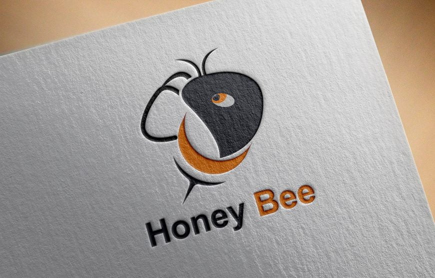 Bee Logo Template Design