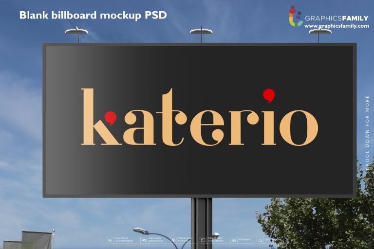 Download Blank billboard mockup Free Psd - GraphicsFamily