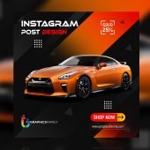 Car Automotive Social Media Instagram Banner