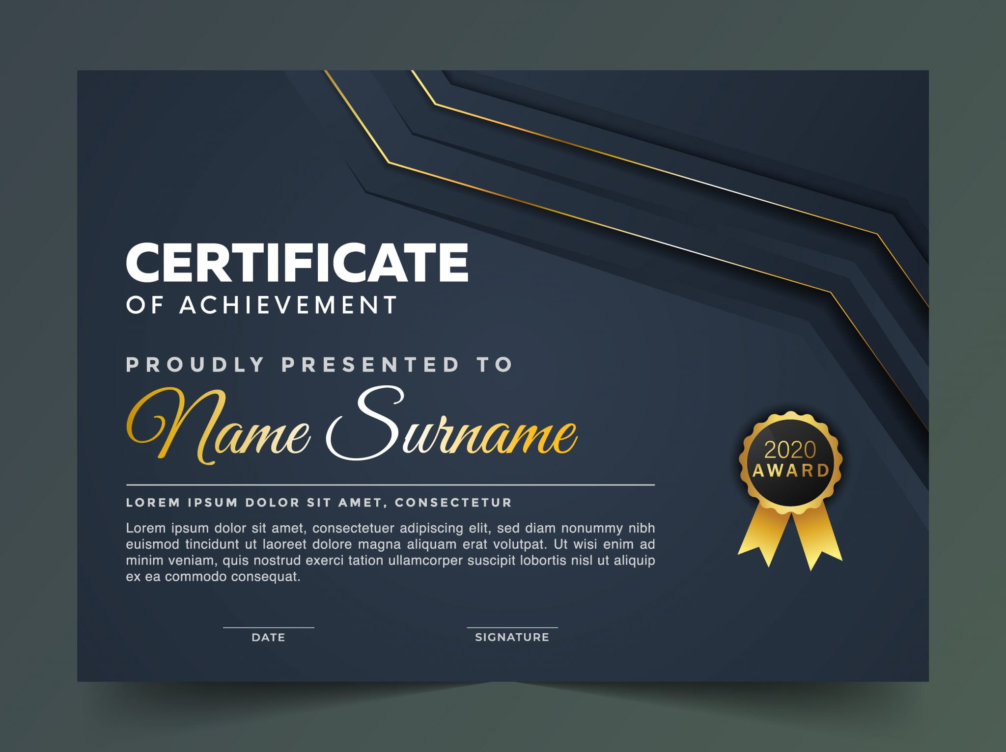 👩🏼‍🎓📚 Certificate Or Diploma Template – GraphicsFamily