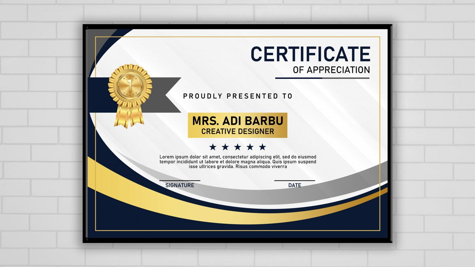 Certificate Of Achievement Template Certificate Templ vrogue co