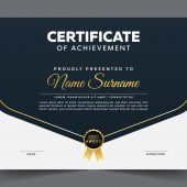 Certificate of completion template