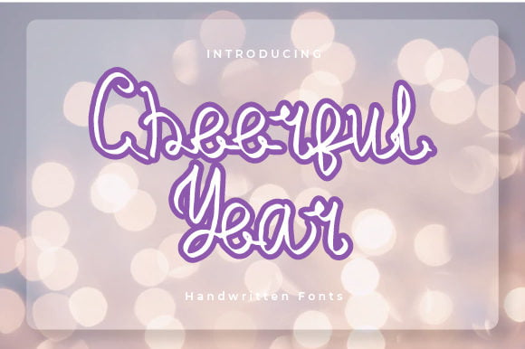Cheerful-Year-Font Download
