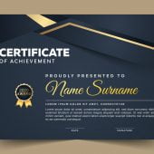 Corporate Certificate Template