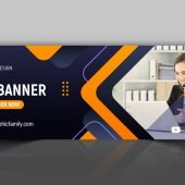 Corporate and Digital Business Marketing Promotion Horizontal Web Banner Design PSD