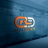 Modern Real Estate Company Logo Design PSD