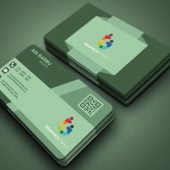 Elegant concept for business card template