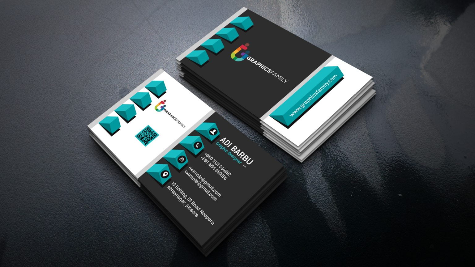 Free Business Card Templates In Psd Format