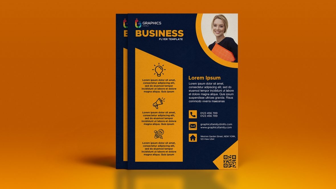 Free Business Flyer Template with Photo