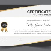 Free Certificate Template of Appreciation