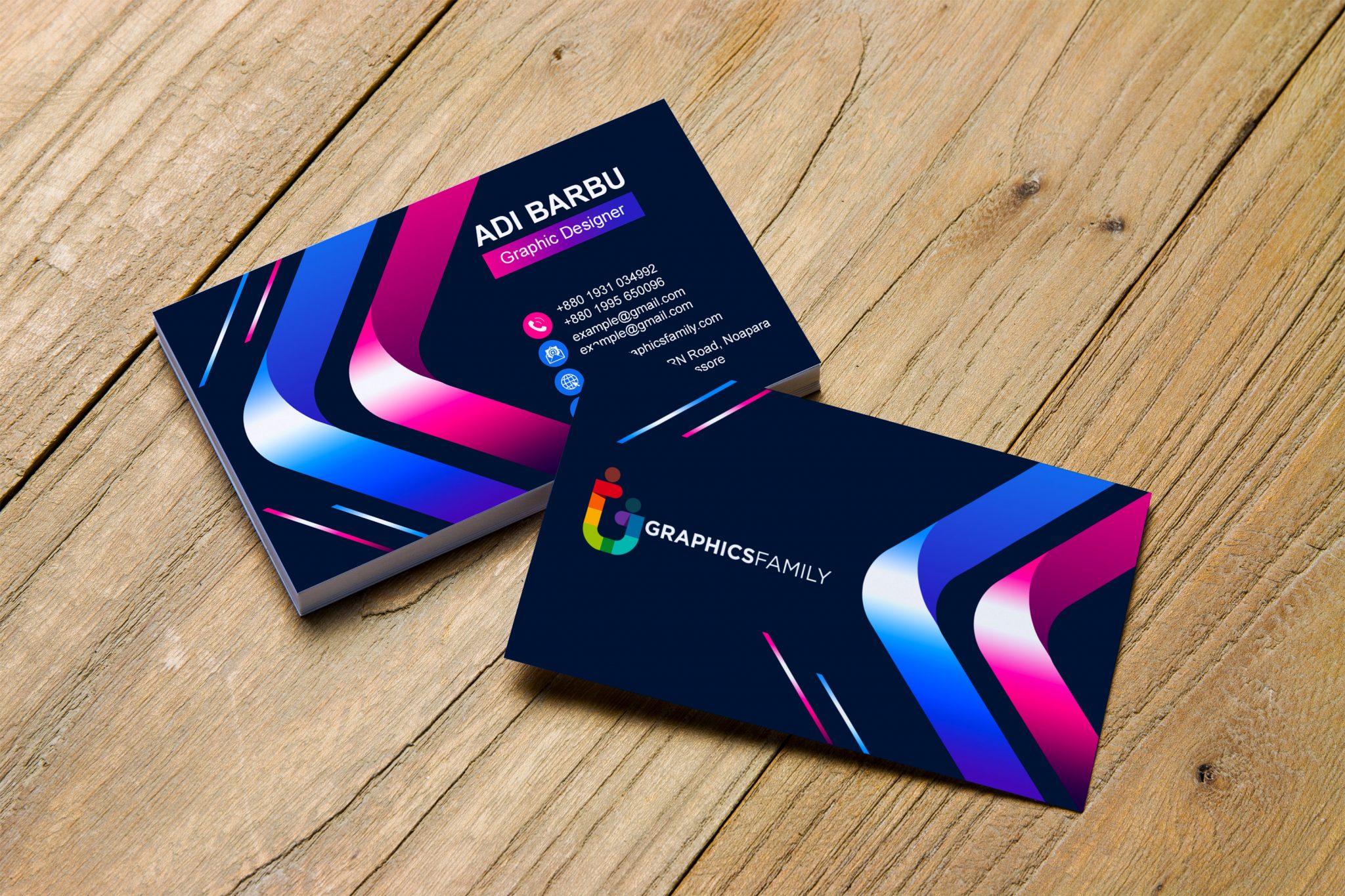 design a business card free