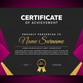 Free Luxury Certificate Template of Appreciation