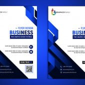 Free Modern Flyer Design Cover Template PSD