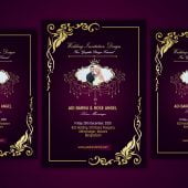 Free Wedding Invitation Card Template