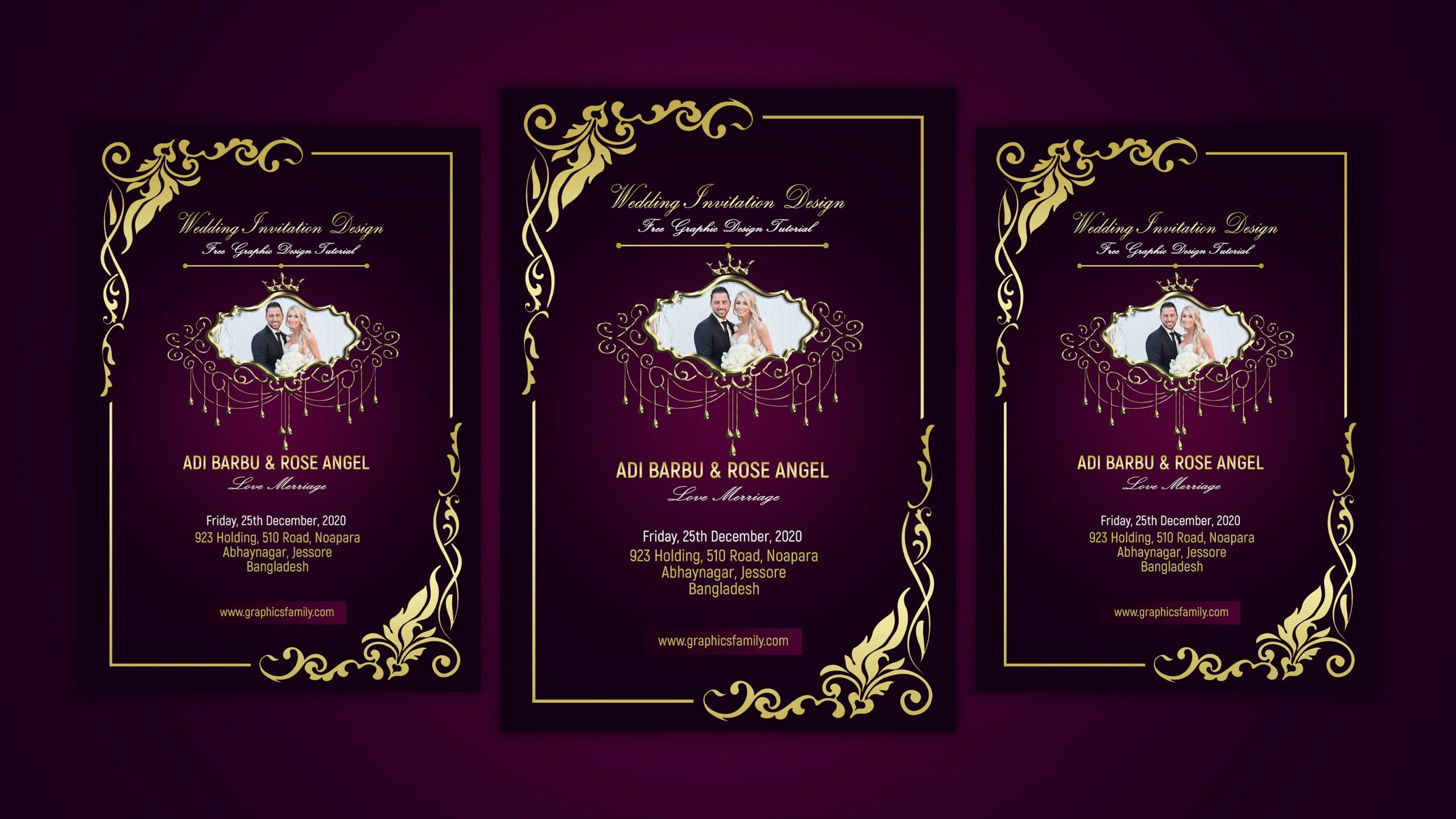 Invitation design clearance