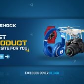 Gadgets Facebook Cover Design Template Free PSD
