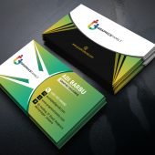 Green Elegant Corporate Card