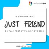 Just Friend Font