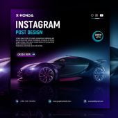 Luxury Car Social Media Post Template