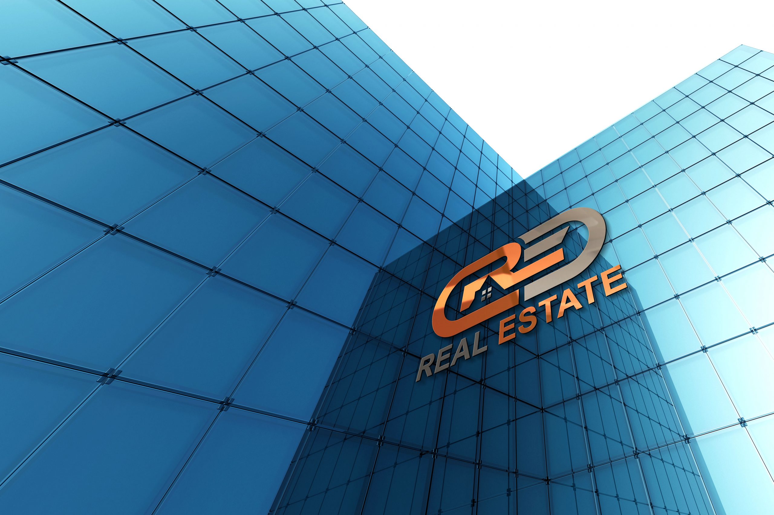 Modern Real Estate Company Logo Design PSD – GraphicsFamily