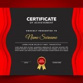 Multipurpose Professional Certificate Template Design