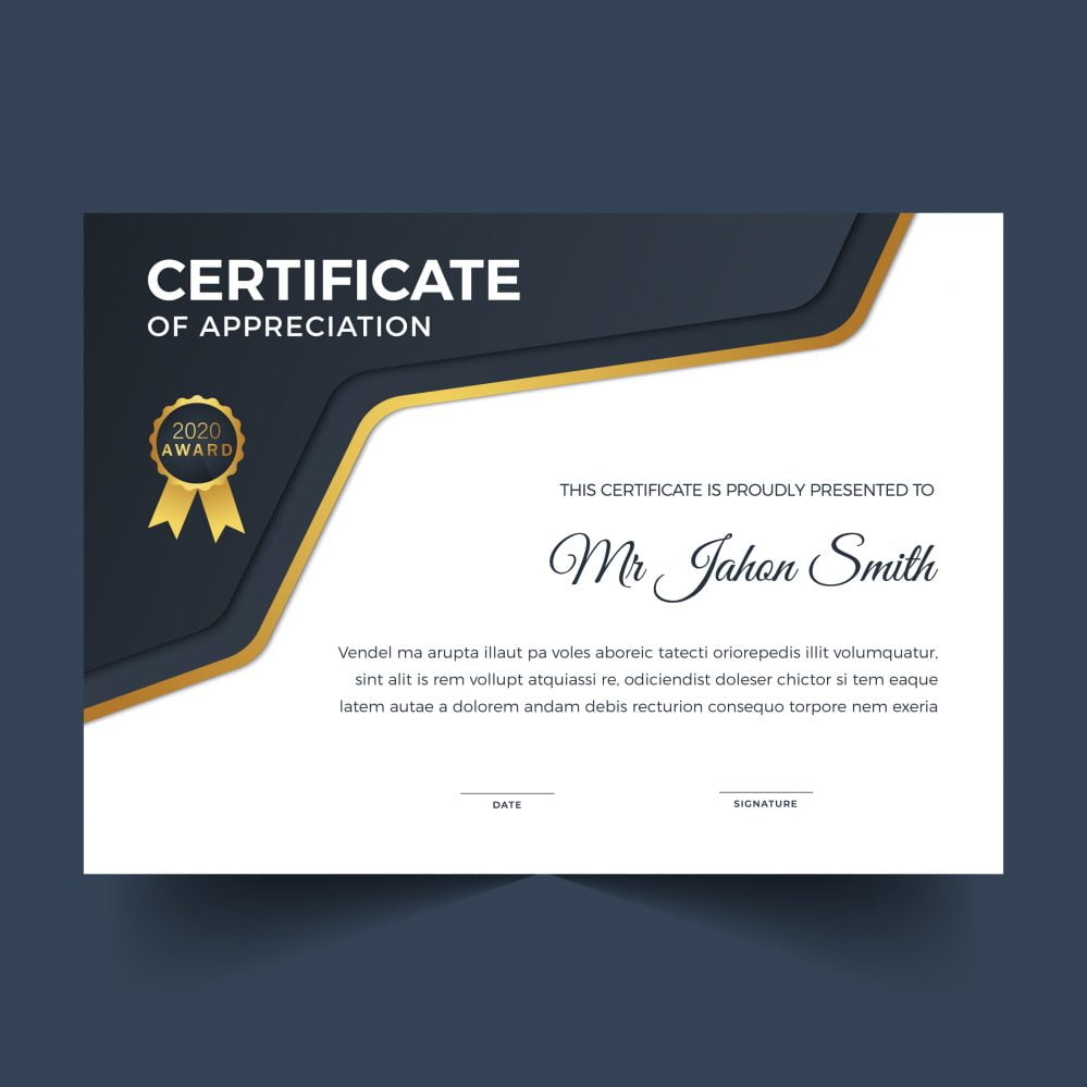 Professional Certificates Templates