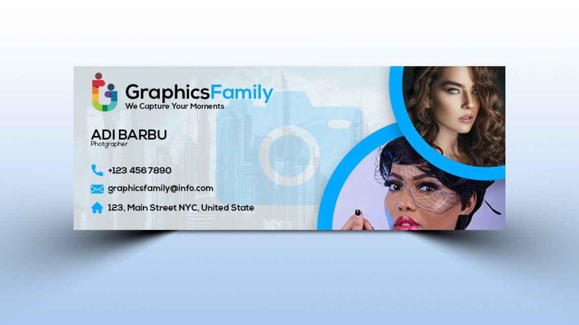 Photography Business Marketing Promotion Facebook Cover Template