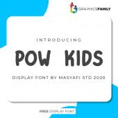 Pow Kids Font