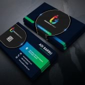 Modern Professional Business Card Free PSD