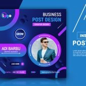 Professional Business Instagram Post Design Psd