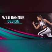 Sports Style Banner Design Free PSD