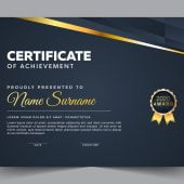 Stylish Certificate Design