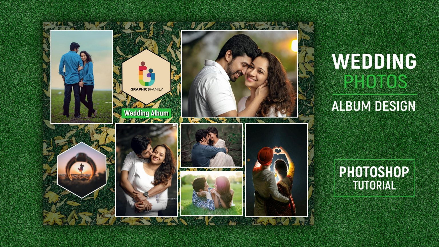 Wedding Album Design Free PSD GraphicsFamily