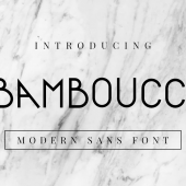 Bamboucci Font