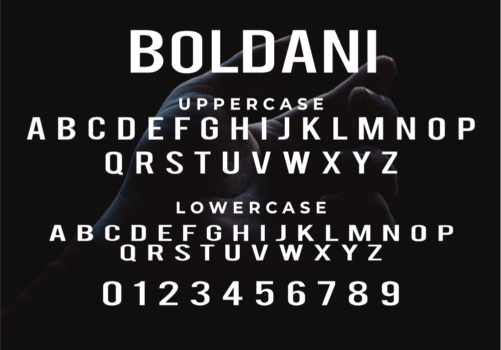 Boldani Font Download