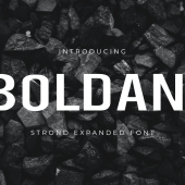 Boldani Font