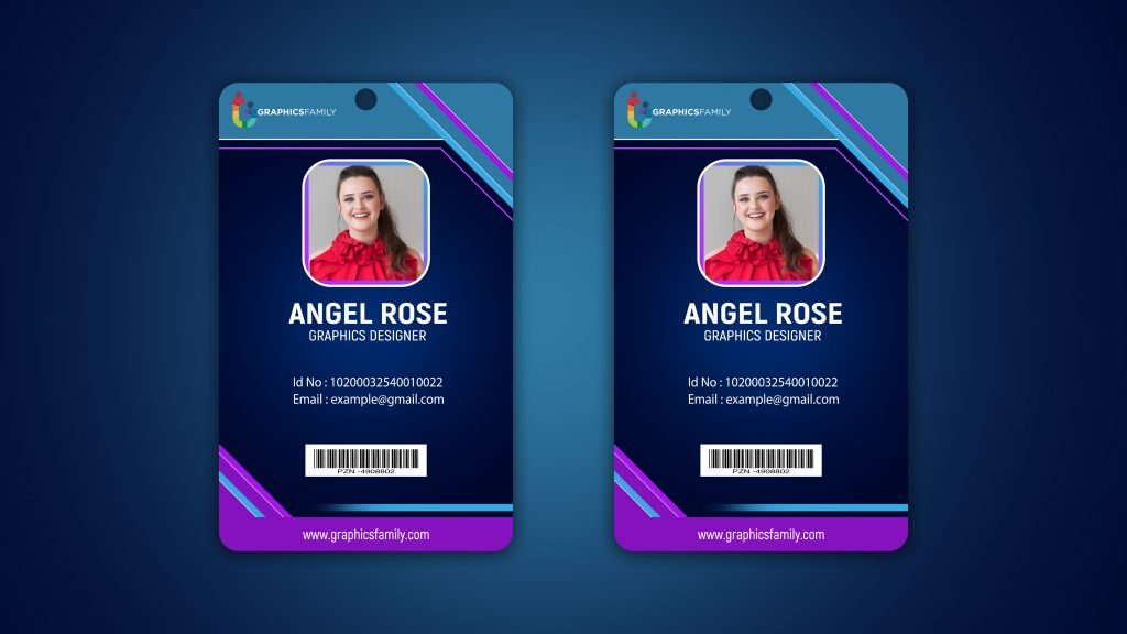 43 Free Id Card Templates Download GraphicsFamily