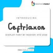 Ceftriaxon Font