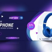 Cool Gadgets Facebook Cover Template Design