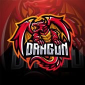 Dragon Mascot Logo