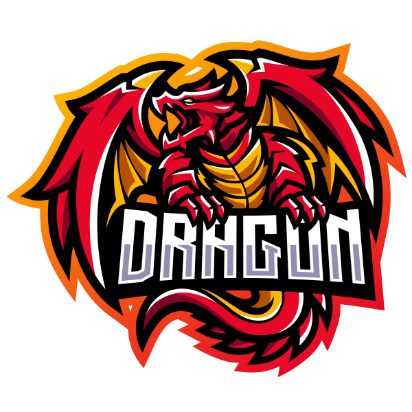 Dragon Mascot Logo – GraphicsFamily