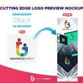 Cutting Edge Logo Preview Mockup