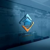 Free Scholarship Logo Template Design