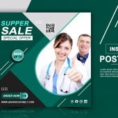 Instagram Medical Post Template Design